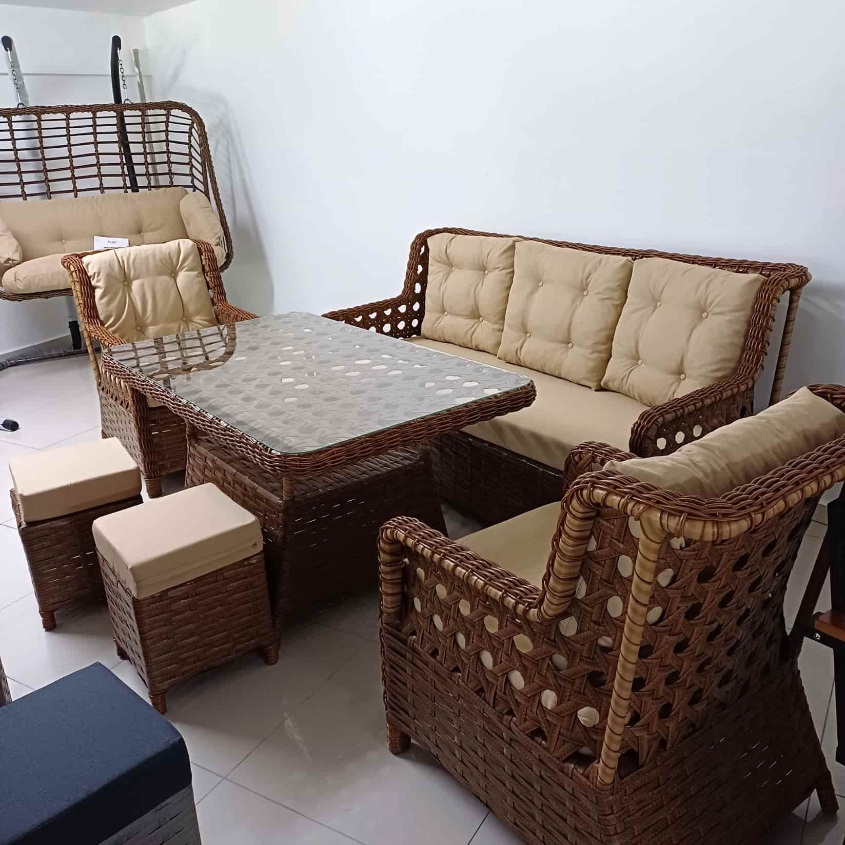 Rattan bahçe seti